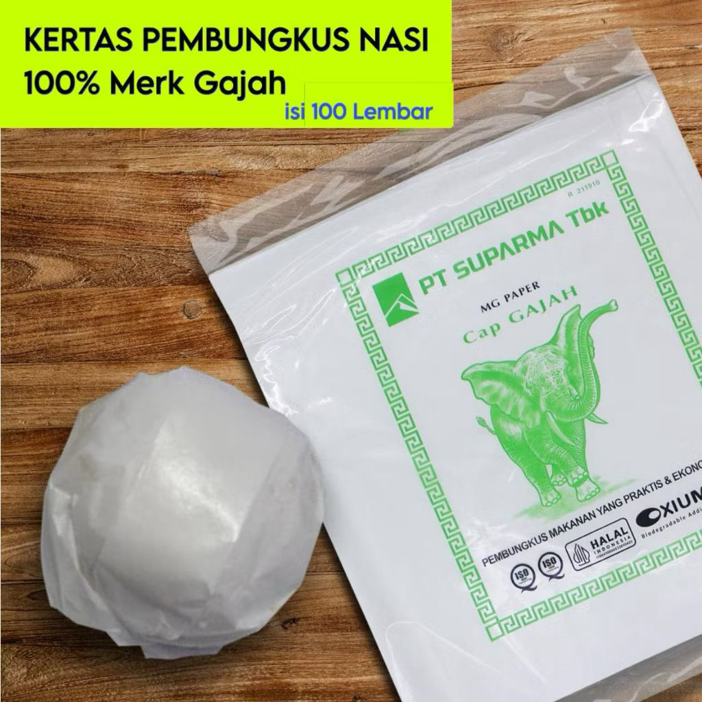 [100 lembar] MG Paper Rice | Kertas Nasi KFC | Kertas Nasi Polos & Motif