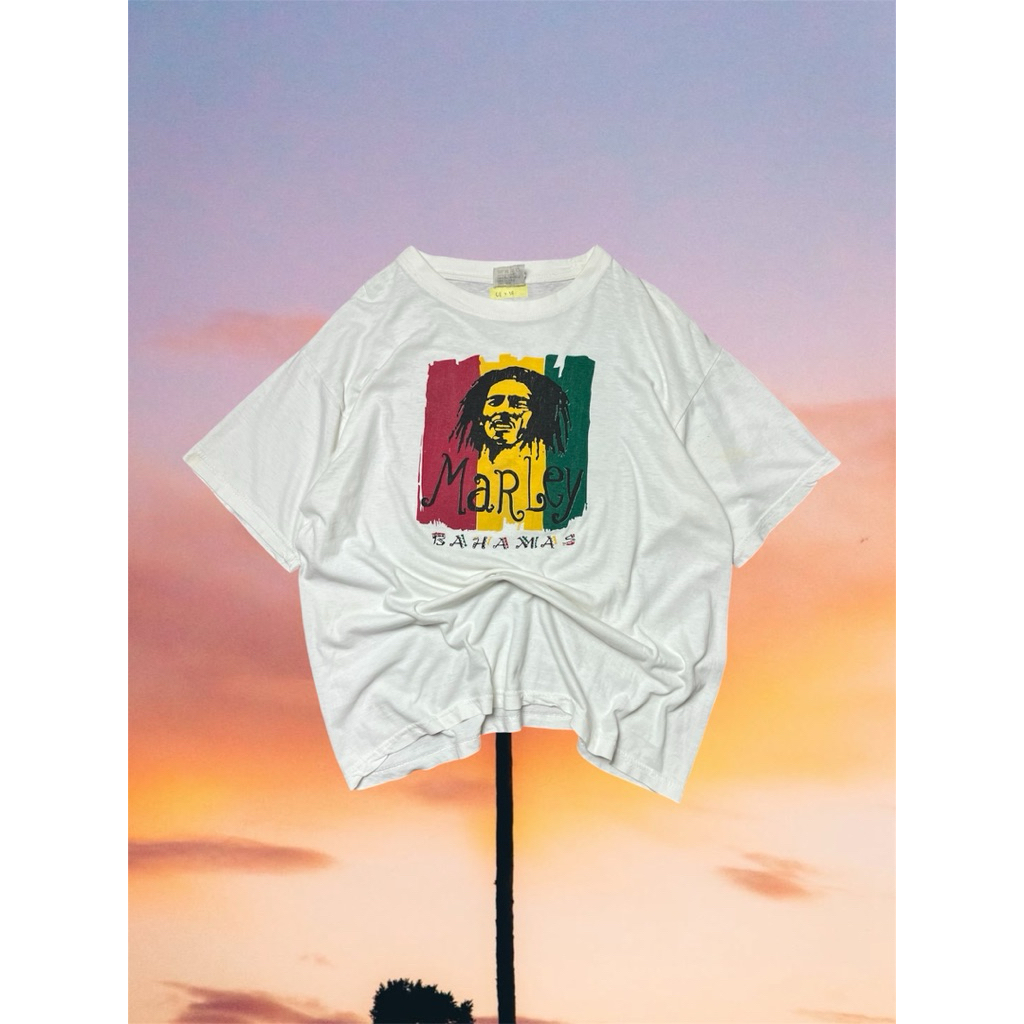 kaos vintage bob marley