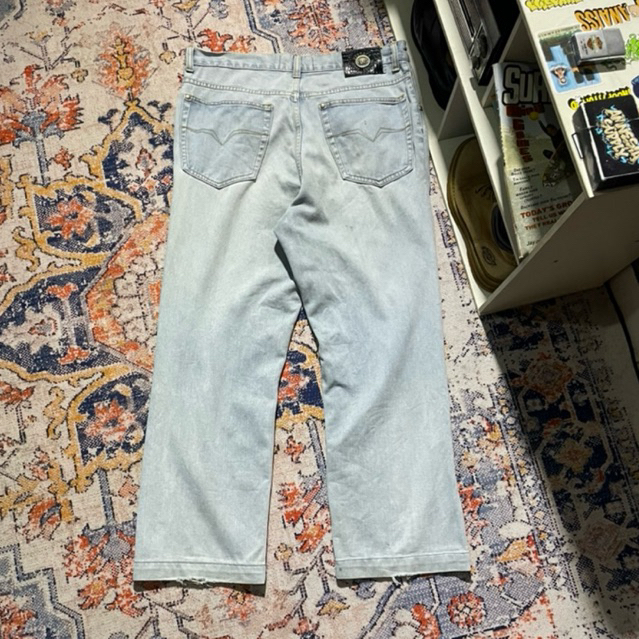Baggy Denim Pants Versace