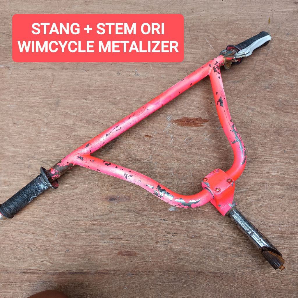 stang stem BMX Wimcycle Metalizer 20 bekas