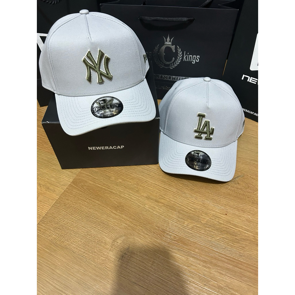 New Era Caps 940 Grey