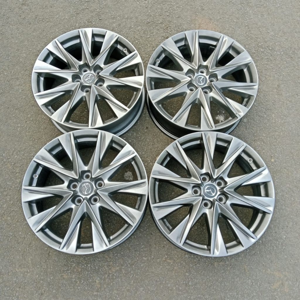 Velg Oem Mazda Cx8 R19 Pcd 5x114 Lebar 7_inc ET 45 Original Velg Mobil Second