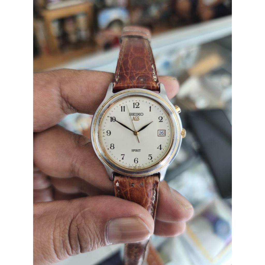 jam tangan original Seiko spirit AGS