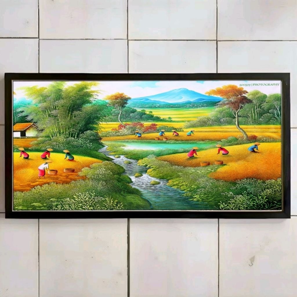 pemandangan persawahan