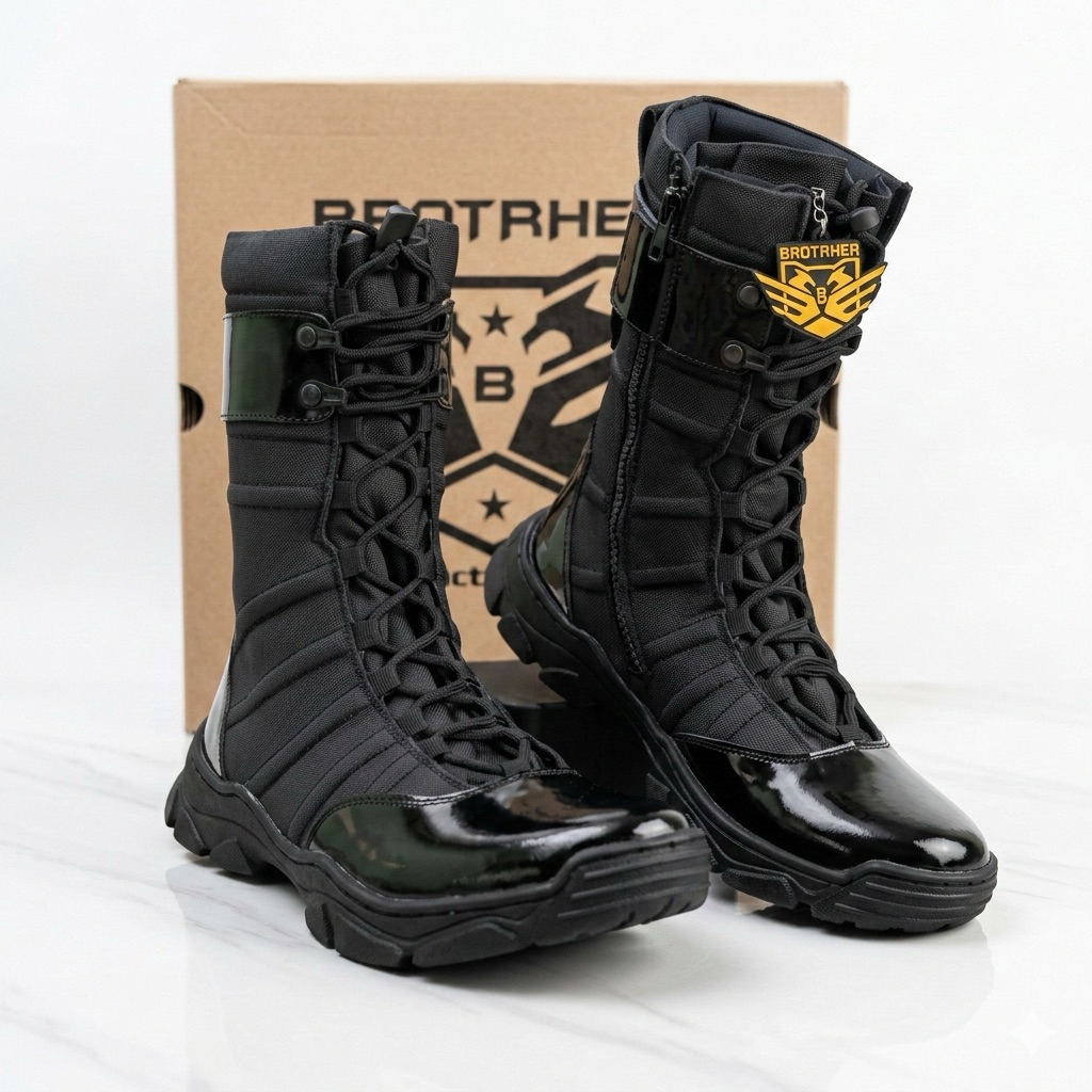 BROTRHER Titan Sol Radial Sepatu Pdl TNI Polri