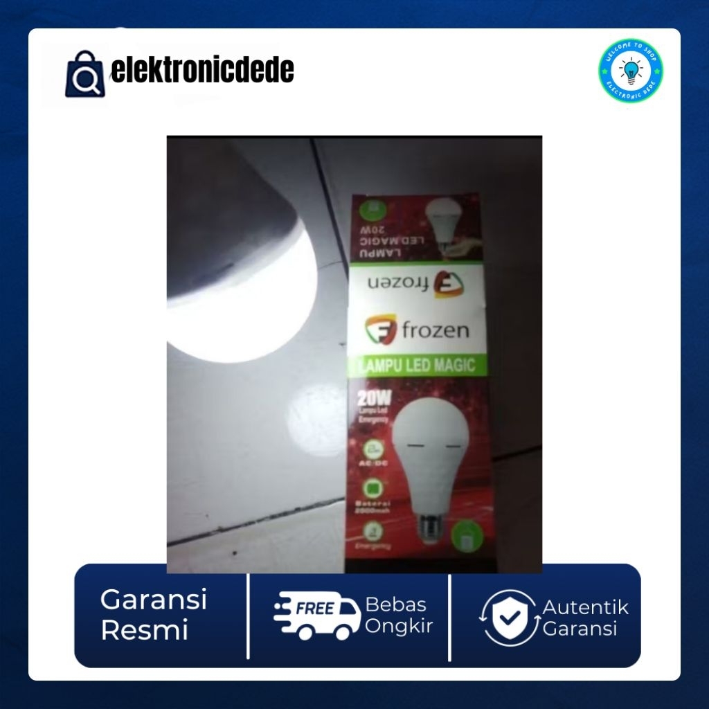 lampu emergency magic ac/dc led 20watt