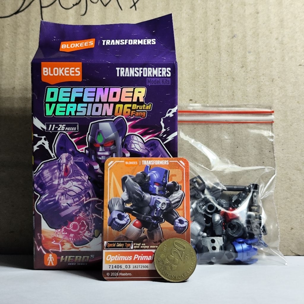 Blokees Transformers Secret Optimus Primal Galaxy Defender Version 06