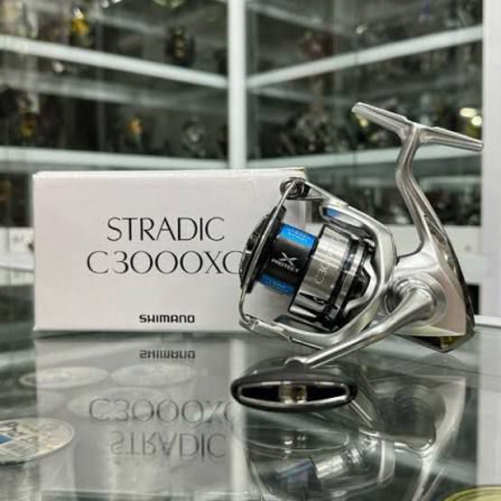 rell shimano stradic C3000XG joran Maguro extreme Ribon original
