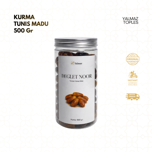 Yalmaz - Kurma Tunisia Madu 500 gr Deglet Noor Honey Dates