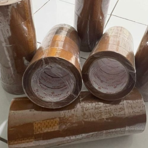 Lakban Coklat|Lakban Besar|Jumbo| Murah| Coklat|Opp
