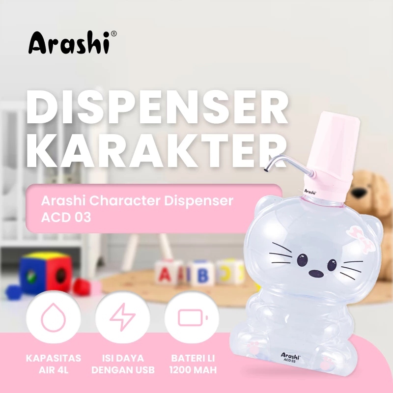 Arashi Dispenser mini karakter ACD 03