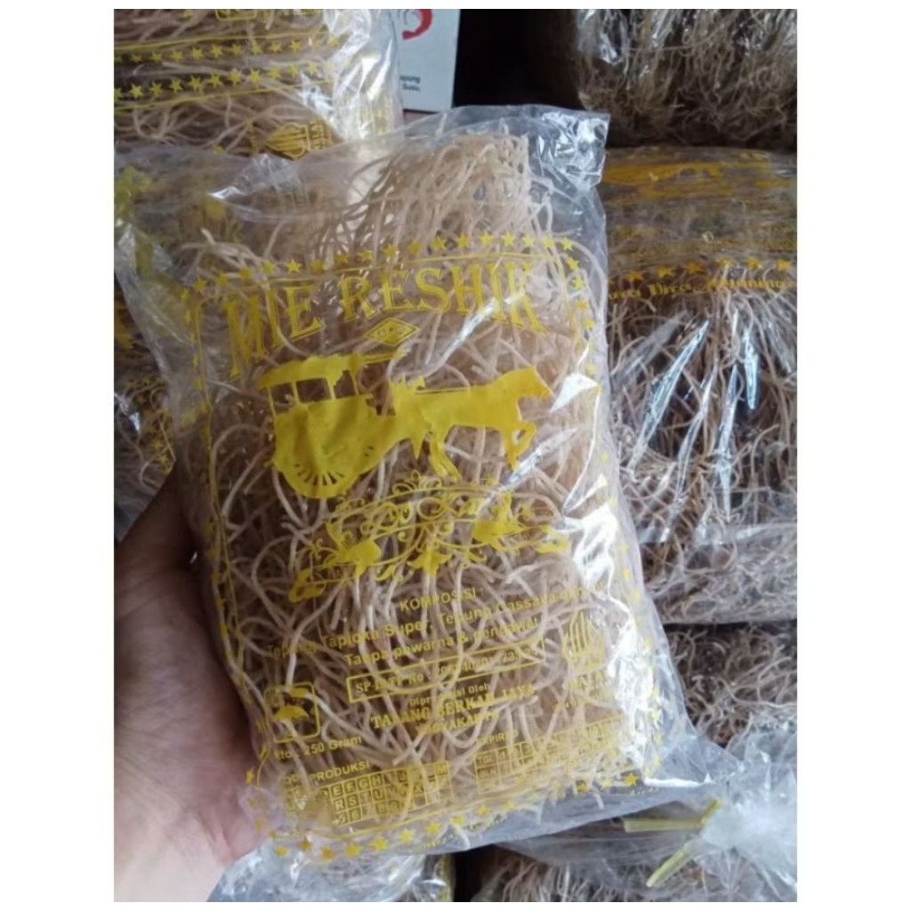 Mie Lethek / Mie Jawa / Mie Reshik Cap Dokar Kemasan 250gr