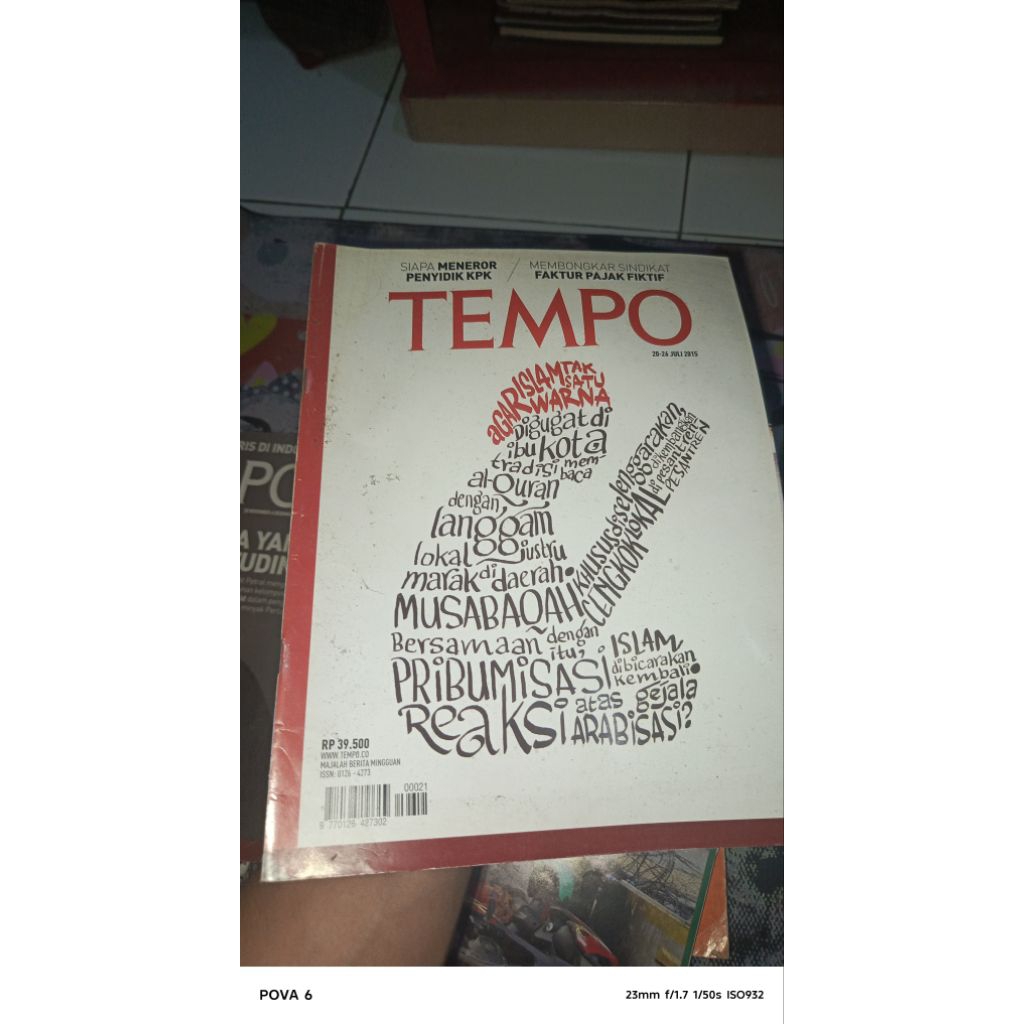 MAJALAH TEMPO AGAR ISLAM TAK SATU WARNA
