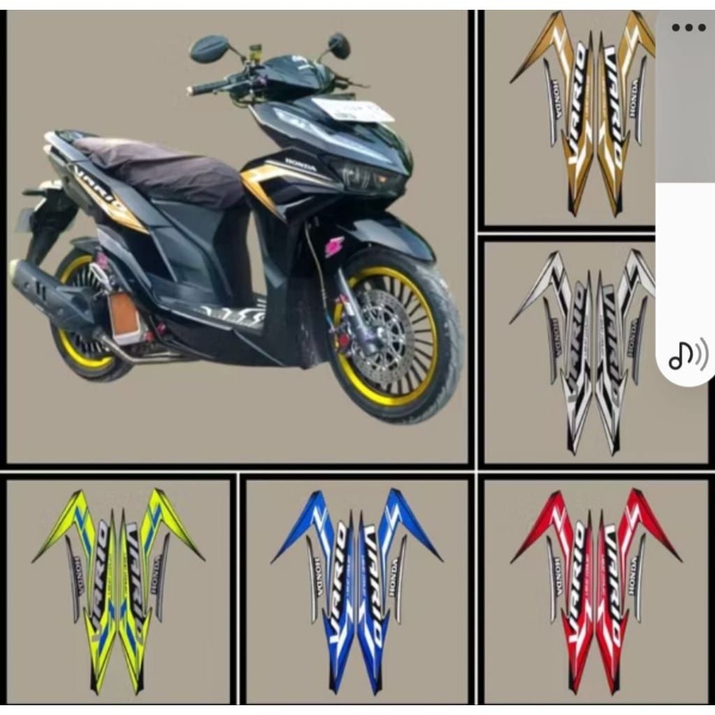 Striping Vario 125 2024