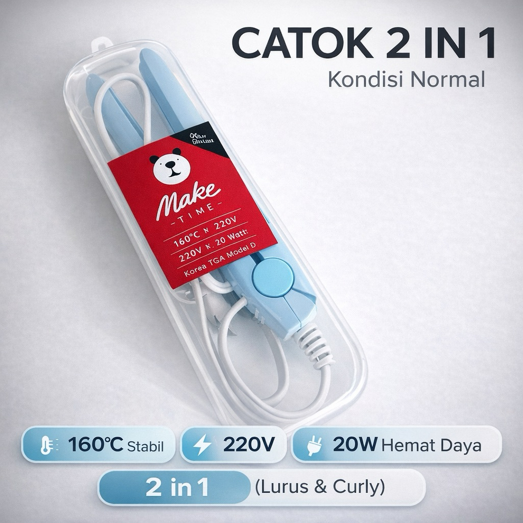 Catok rambut bekas semua normal