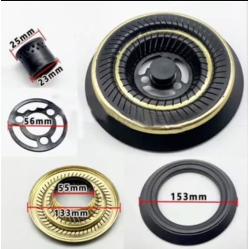 Burner Kompor Gas Tanam Original Progas