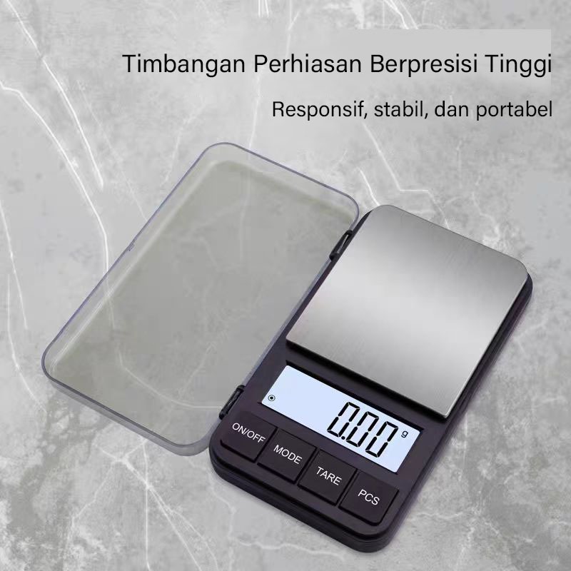 Timbangan Digital Mini 500g/0.1g / Timbangan Emas / Timbangan Saku