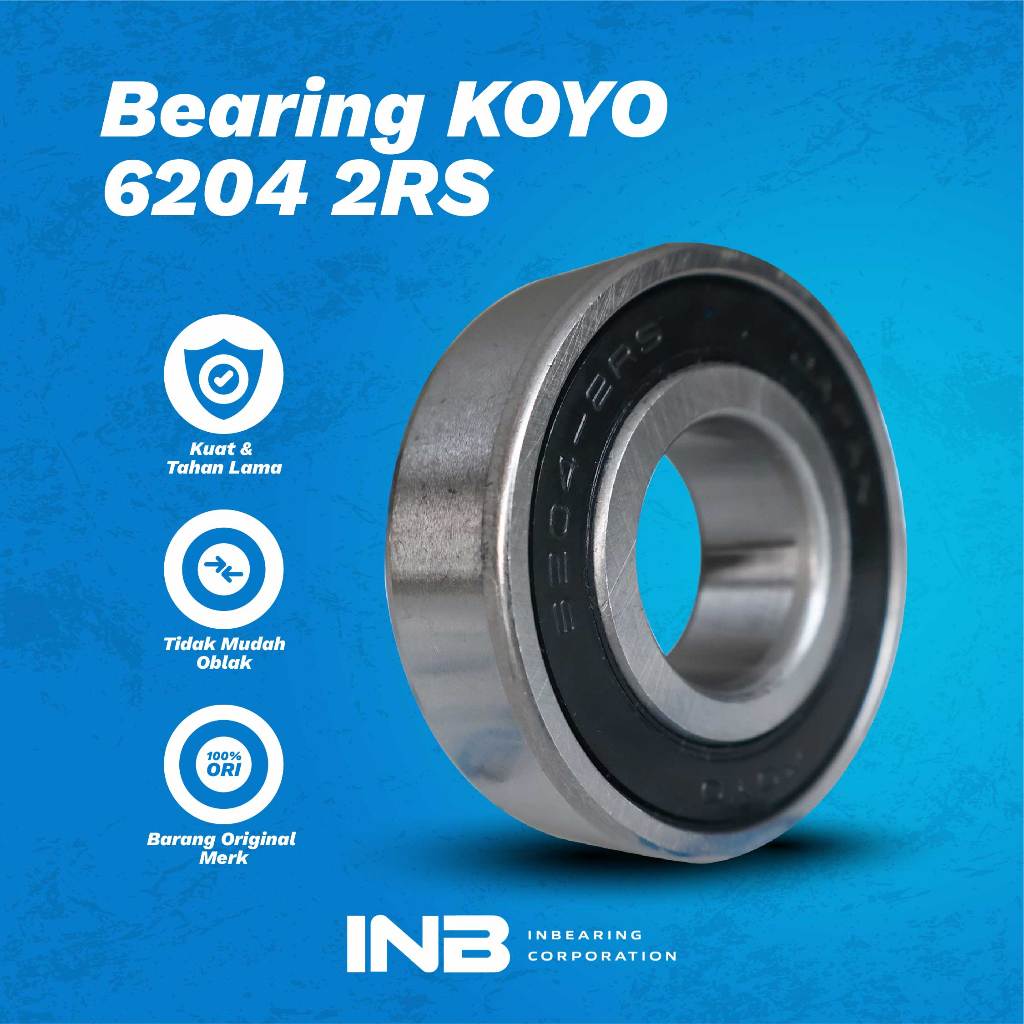 Laker Bearing 6204 2RS KOYO Bearing As Gardan Beat Fi Esp Vario 125 150 Scoopy  KOYO INB