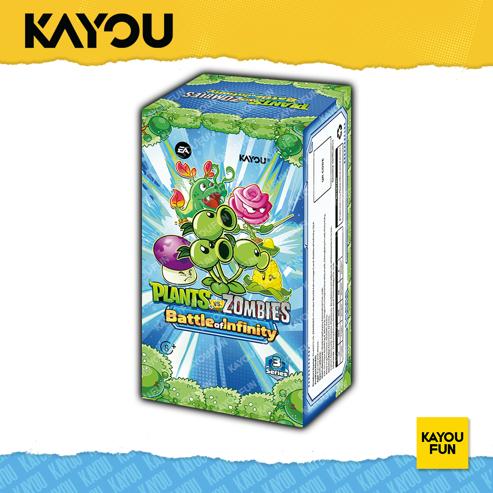 KAYOU FUN -  Kartu Kayou Plantz Vs. Zombies Wonder World Adventures  Battle of Infinity (3's) SEA T1