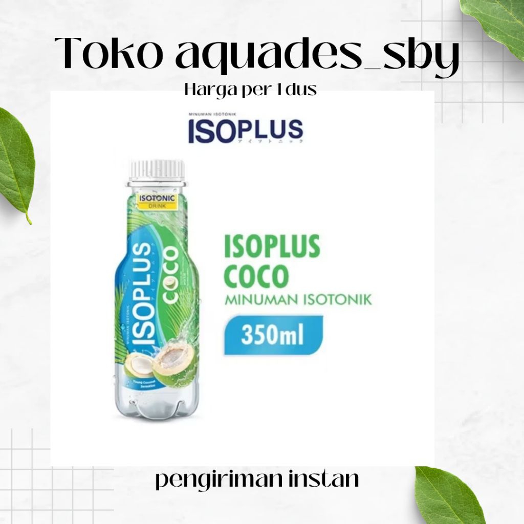 Minuman Isotonik ISOPLUS 12 Botol 350ml - Merehidrasi Tubuh, Menyeimbangkan Ion, Mudah Diserap
