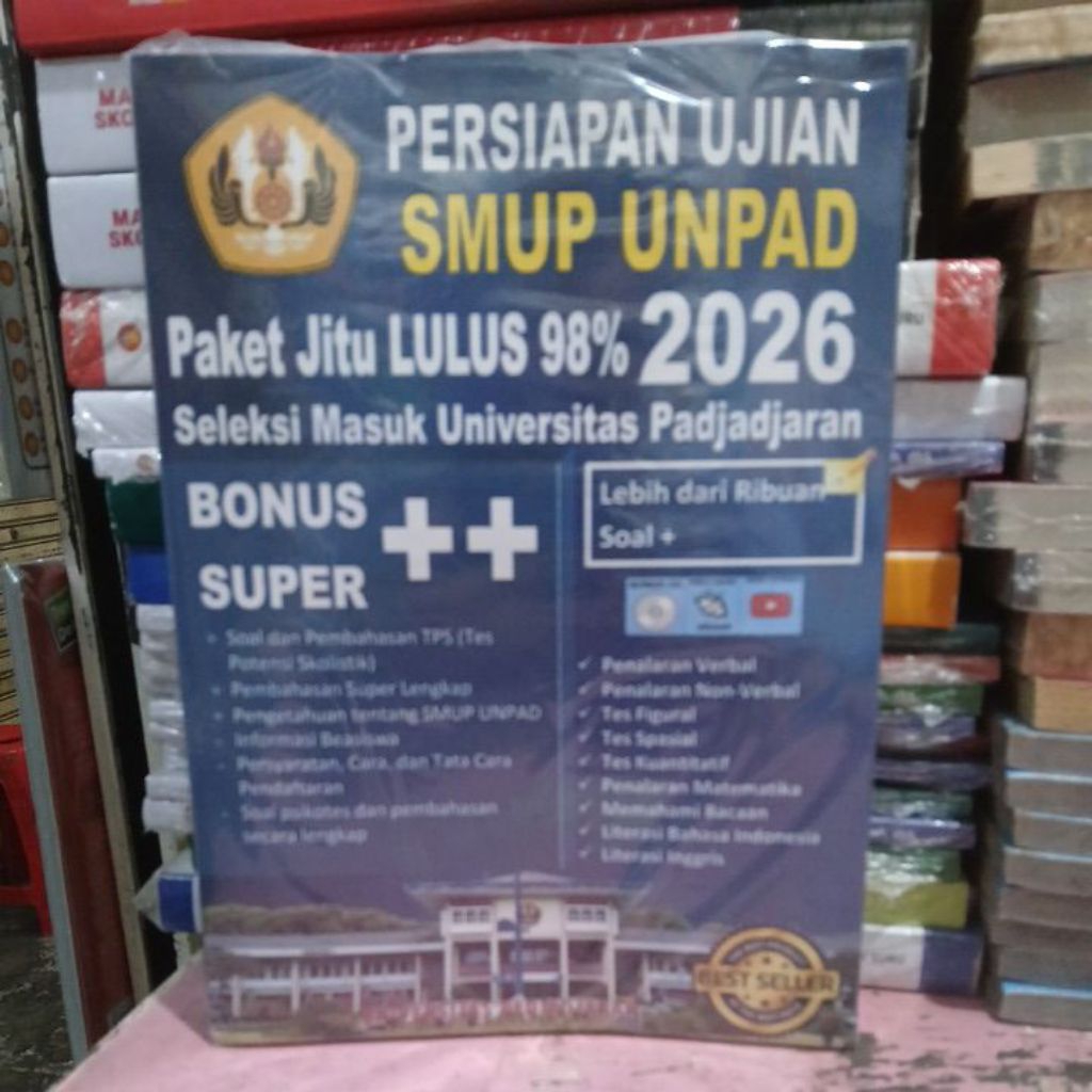 PERSIAPAN UJIAN SMUP UNPAD 2026 PAKET JITU LULUS 98% SELEJSI MASUK UNIVERSITAS PADJDJARAN