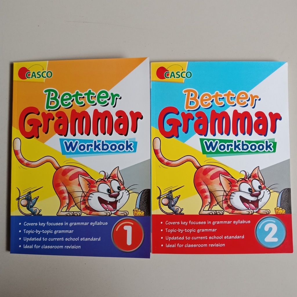 BUKU PRIMARY ENGLISH BETTER GRAMMAR WORKBOOK 1/2 (CASCO)