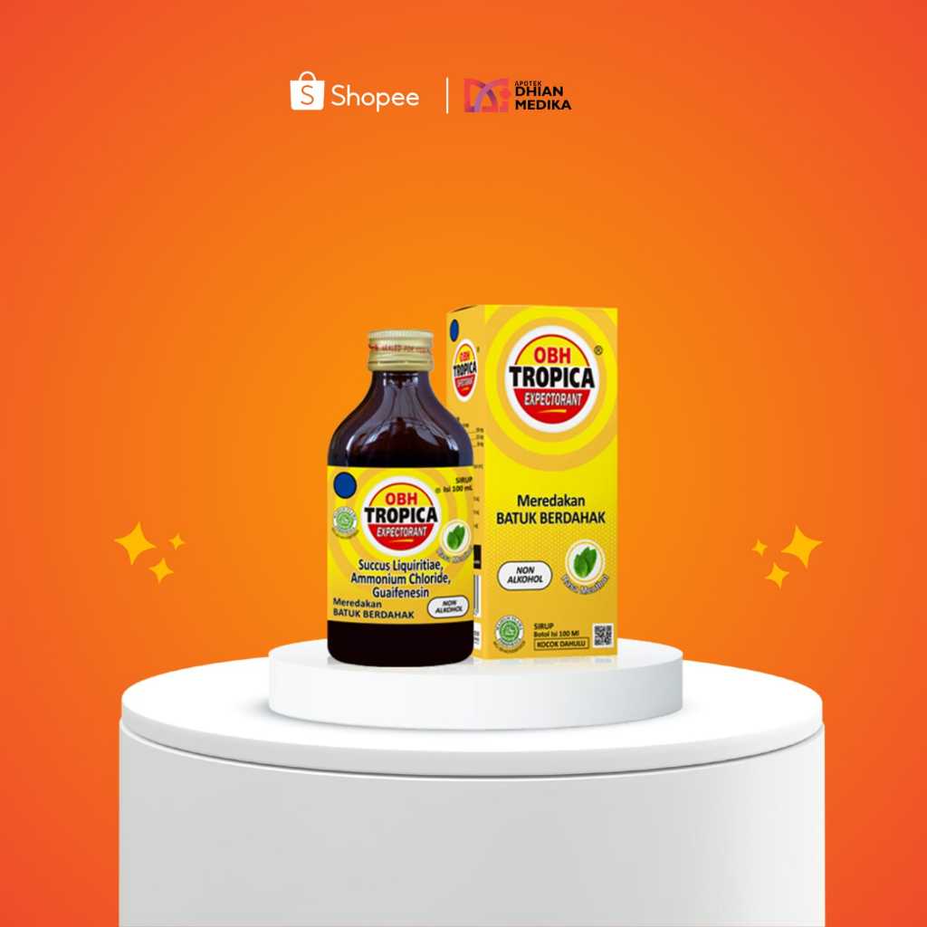 OBH Tropica Expectorant Meredakan Batuk Berdahak