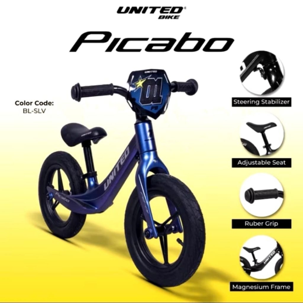 Sepeda Pushbike /balance bike united Picabo new