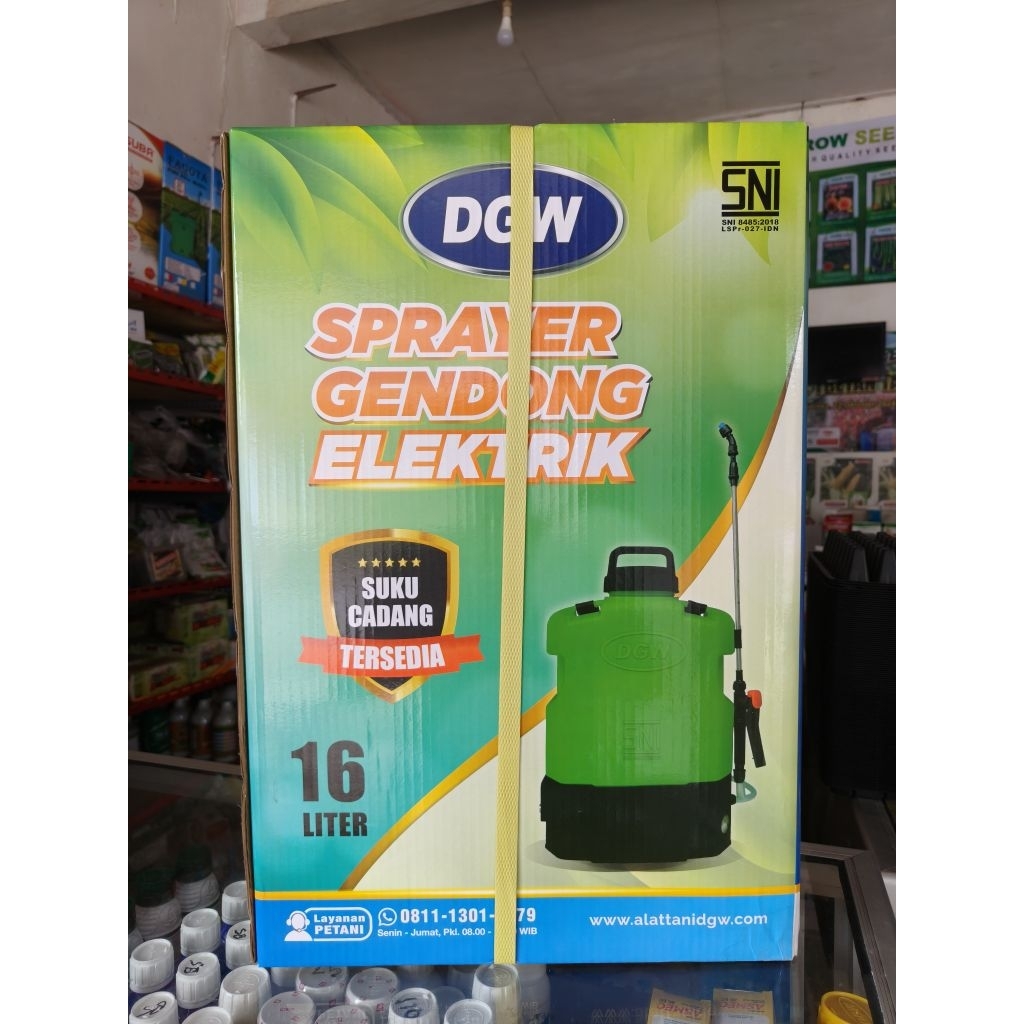 Tangki Sprayer Elektrik DGW 16 liter tipe baru SNI