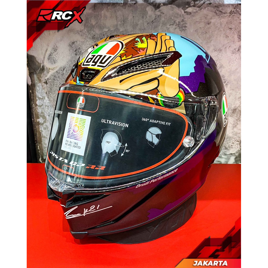HLM SCND 2ND RCX AGV PISTA GP-RR Morbidelli 2020