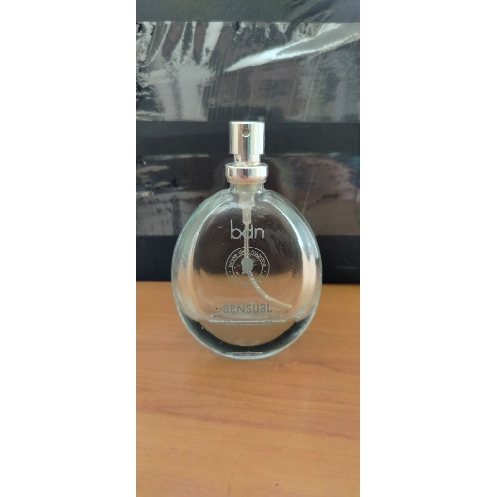 botal parfum BDN bekas tanpa tutup