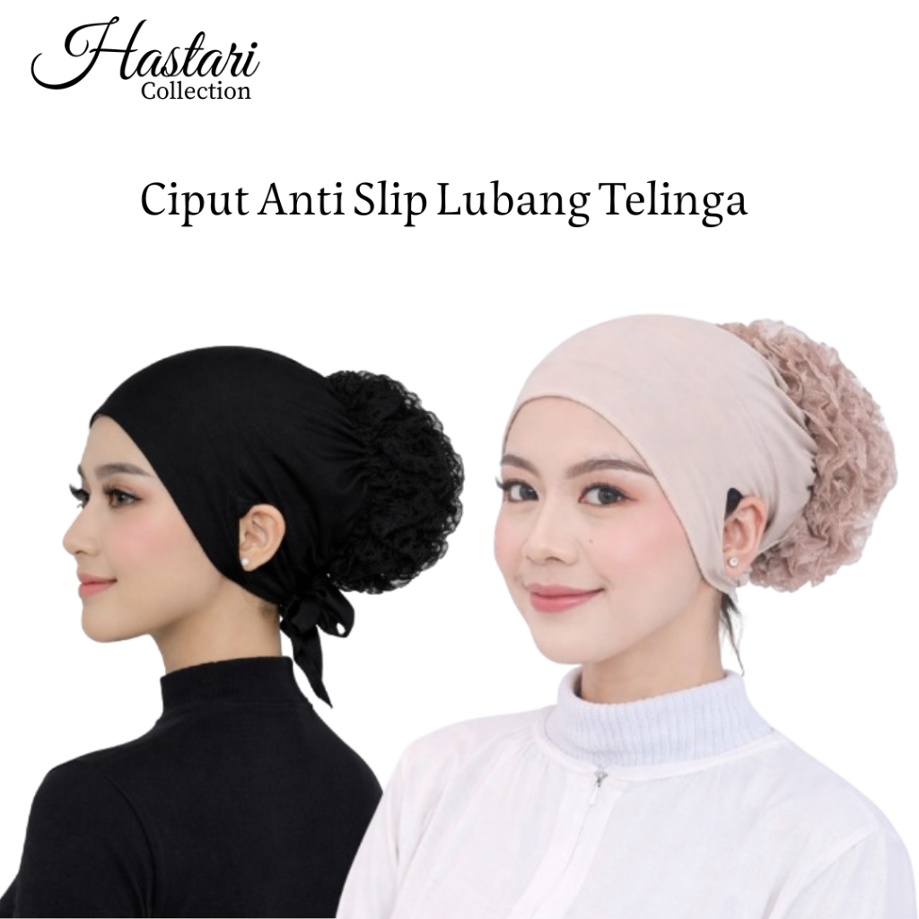 [HASTARI] CIPUT TURKI DALEMAN ANTI SLIP LUBANG TELINGA INNER RAYON PREMIUM DALAMAN DALEMAN HIJAB KER