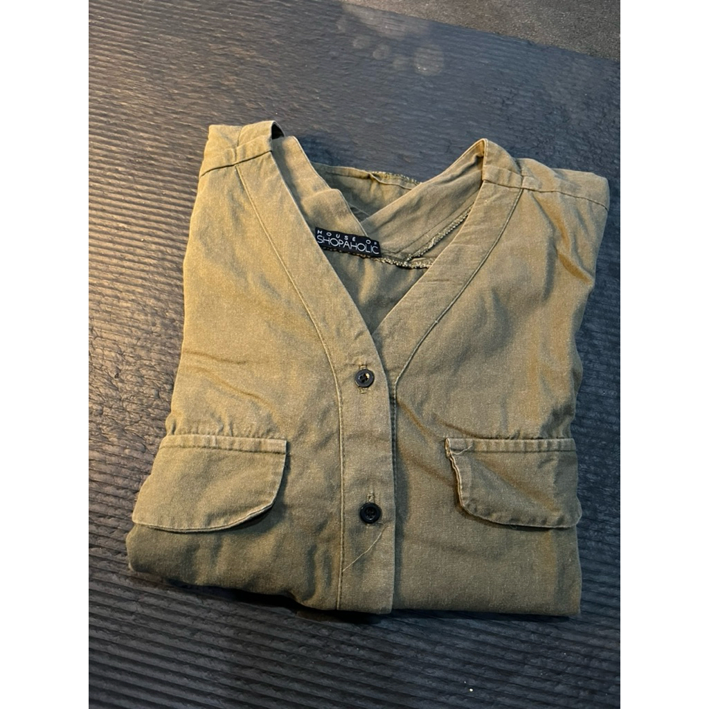 PRELOVED KEMEJA HOUSE OF SHOPAHOLIC