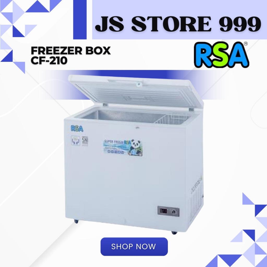 CHEST FREEZER BOX RSA CF-210 / FREEZER BOX RSA CF 210 FREEZER DAGING