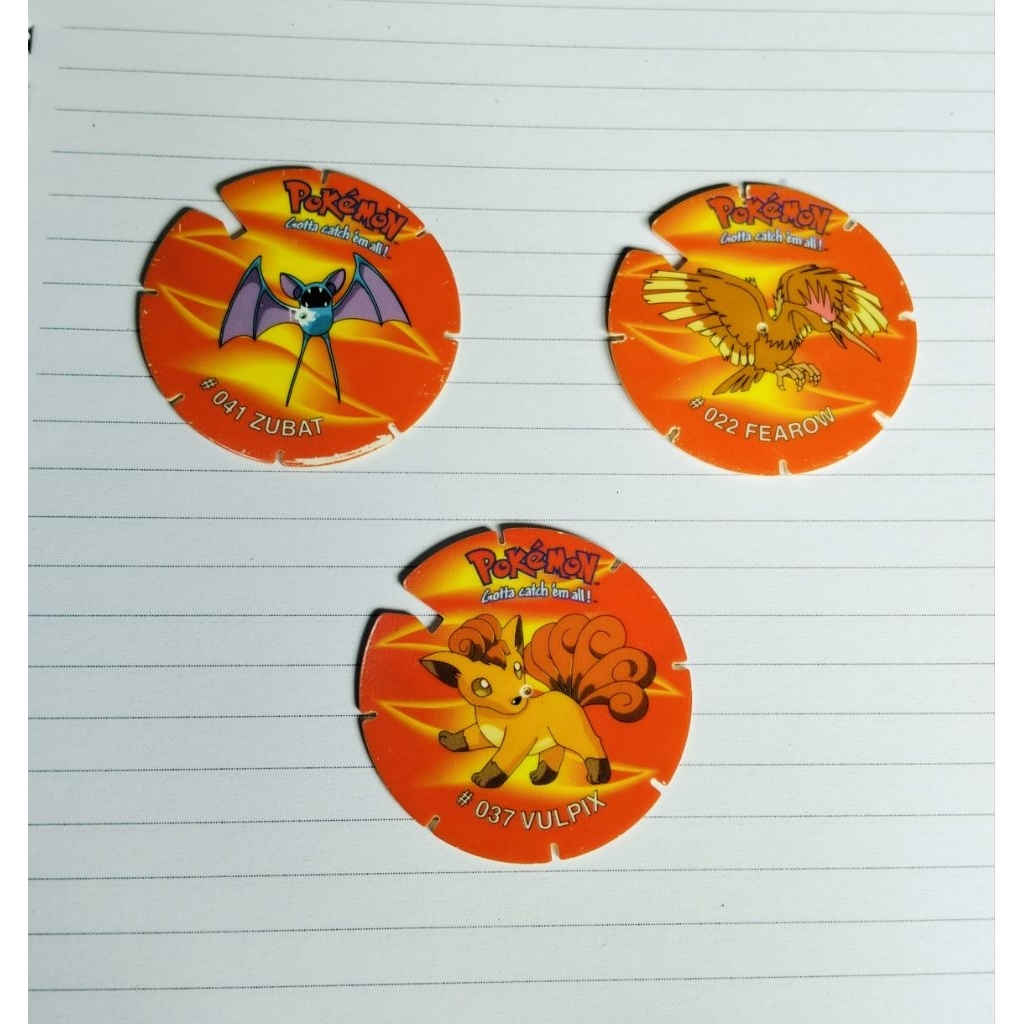 SPIN POKEMON TAZOS 2001 - MEDALION POKEMON LANGKA