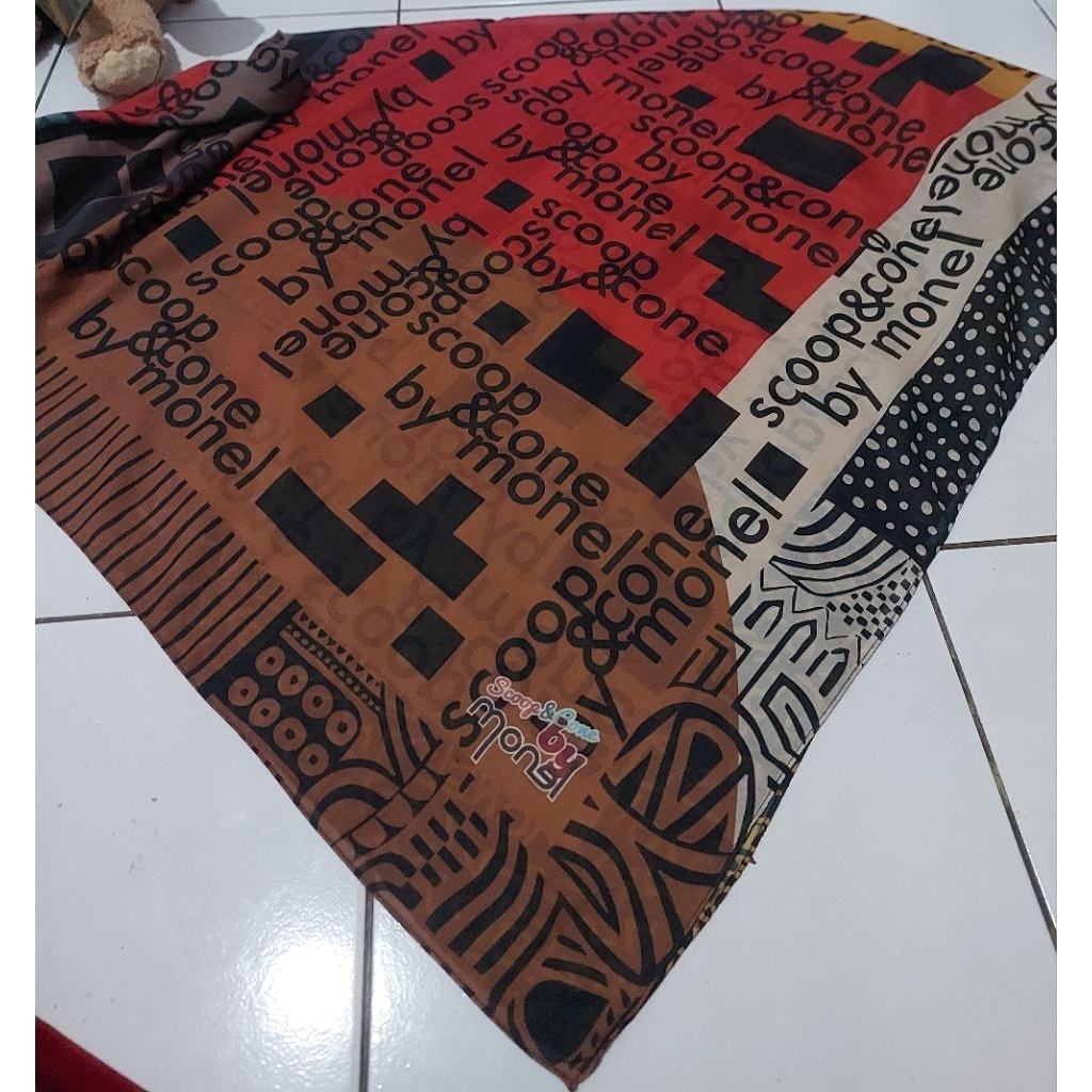 PRELOVED pl Scoop&cone by monel // hijab monel // scoop&cone