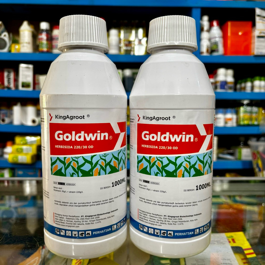Herbisida Selektif Jagung GOLDWIN 220/30 OD 1 Liter - Herbisida Goldwin Bisa Untuk Jagung Manis - Pe