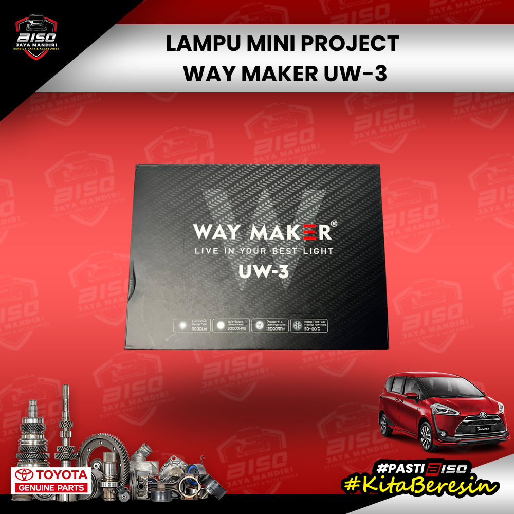 LAMPU MINI PROJECT WAY MAKER UW-3