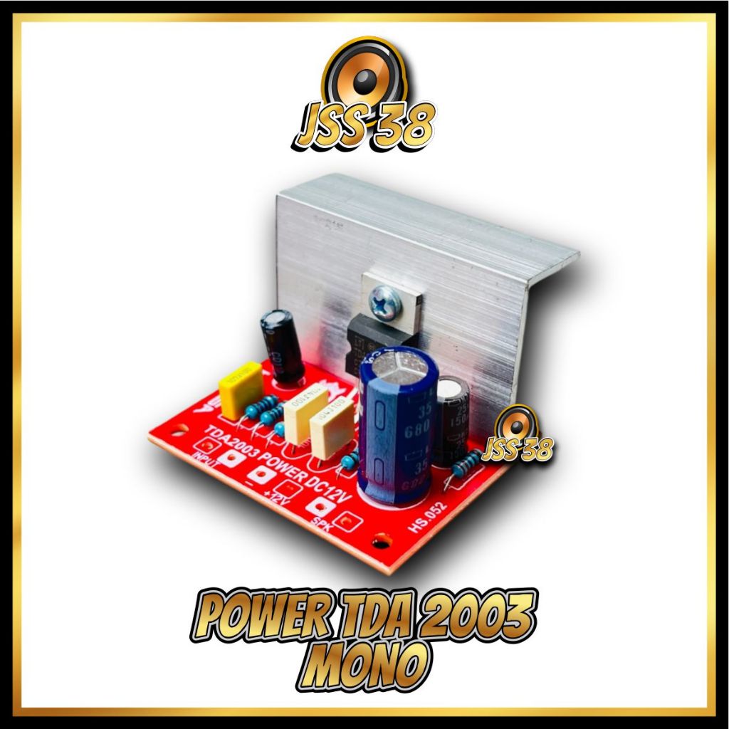 Power TDA 2003 Mono DC 12V ups