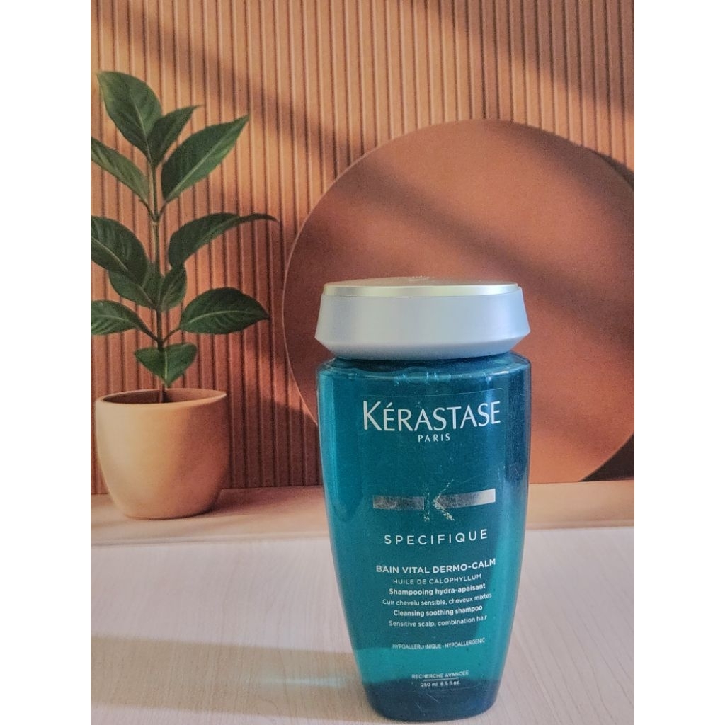 KERASTASE PARIS SPECIFIQUE BAIN VITAL DERMO CALM 250ML EXP 08/26 RIJEK BOTOL TIDAK MULUS