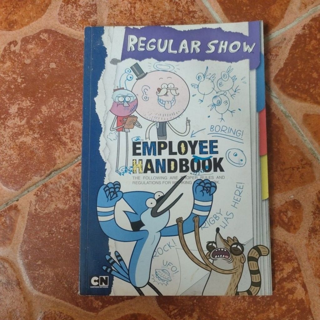 REGULAR SHOW " EMPLOYEE HANDBOOK "