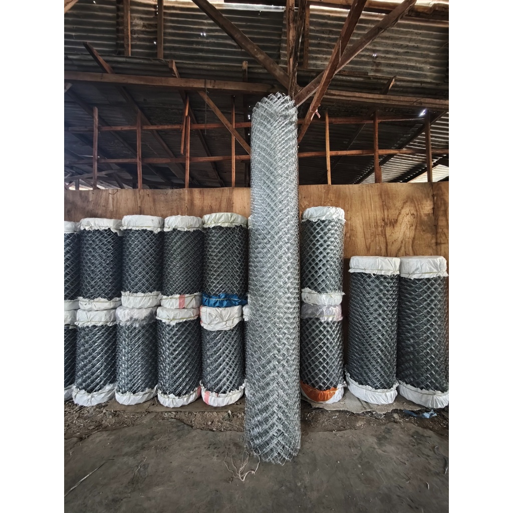 Kawat Pagar Harmonika Galvanis Tinggi 3 Meter Panjang 16 Meter Tebal 2 MM