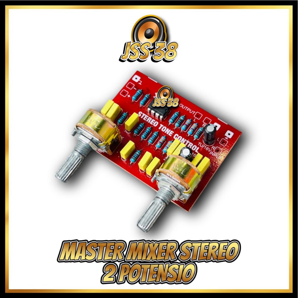 Stereo Tone Control Modul Mixer ups