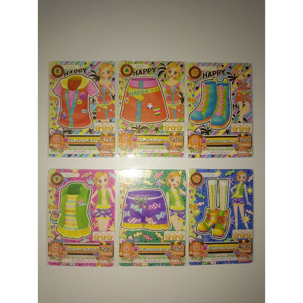 Kartu Aikatsu Jepang Hinaki Original Pop Type Set