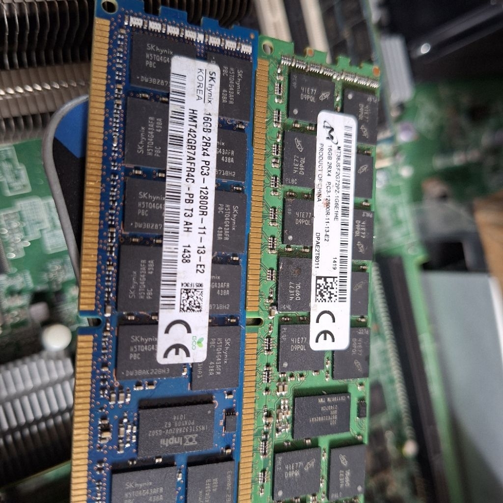 MEMORY SERVER ECC 16GB PC3/DDR3 12800R BERGARANSI