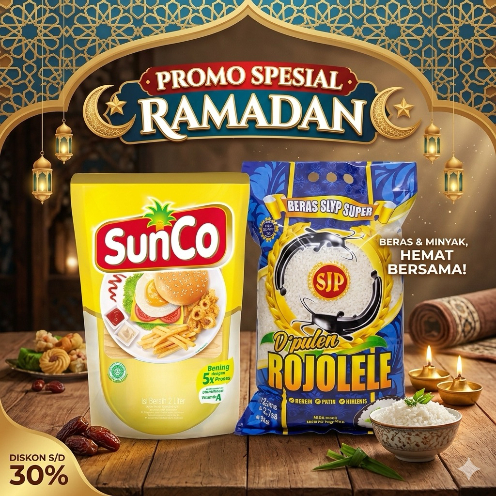 sembako beras paket 1