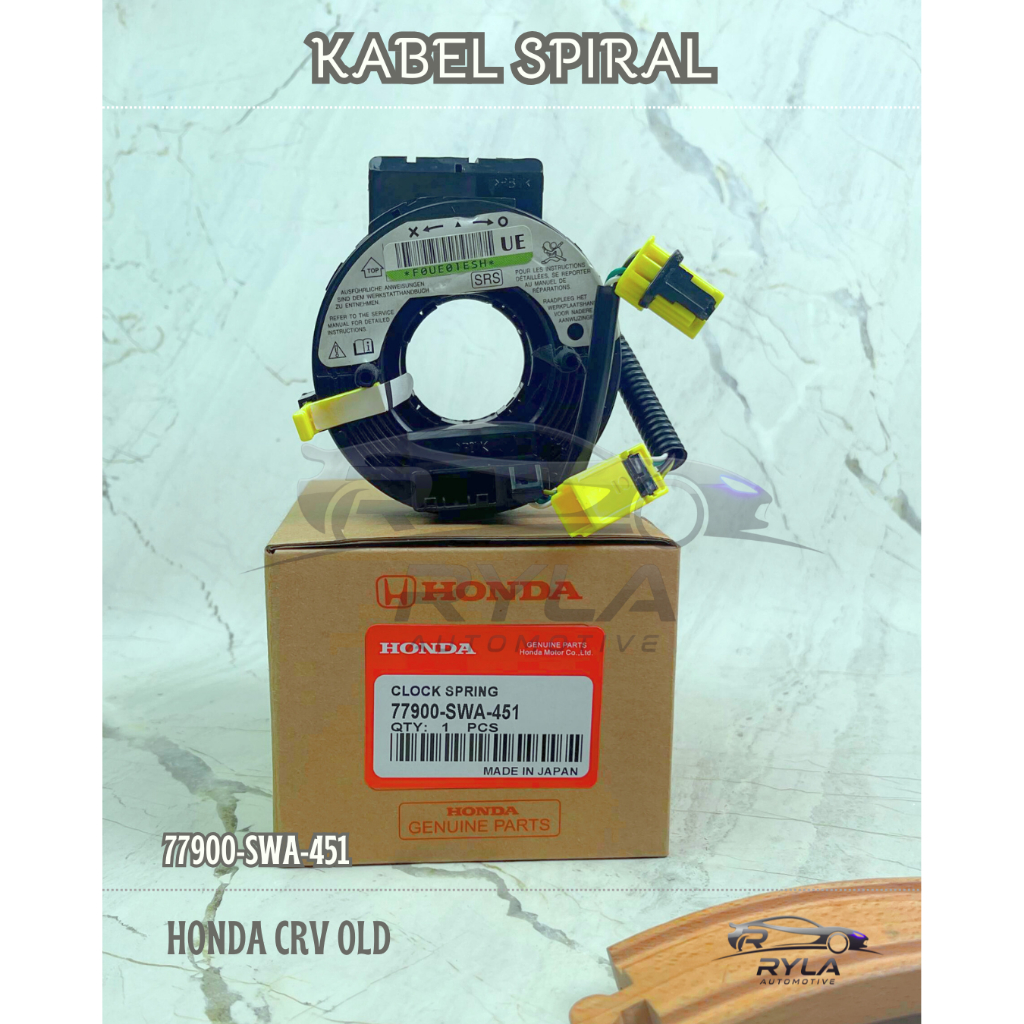 Spiral Cable / Clock Spring (Kabel Spiral Setir) – HONDA (CR-V Gen 3 RE) – 77900-SWA-451