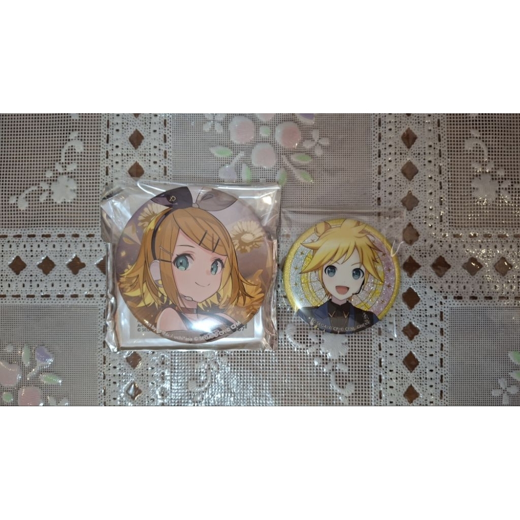 READY STOCK Badge Project SEKAI Kagamine Rin dan Kagamine Len