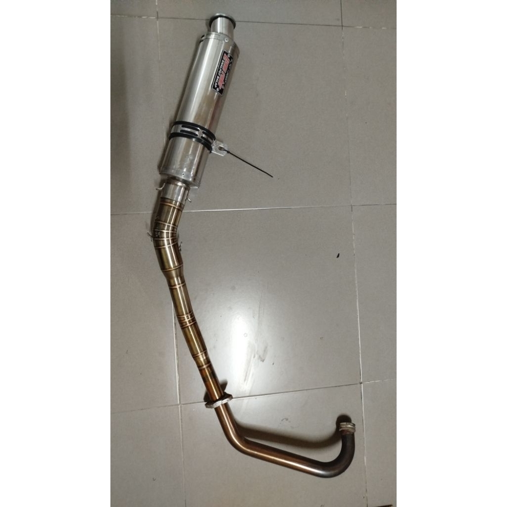 Knalpot Lone Rider leheran R9 Vixion