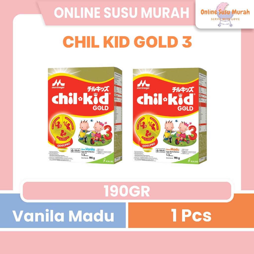 CHILKID 190 GR CHIL KID MADU VANILA 190 GR MORINAGA REGULER SSKD